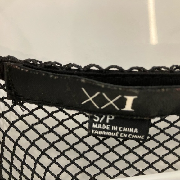 Forever 21 Black High-Low Mini Dress - Size Small - Picture 3 of 4